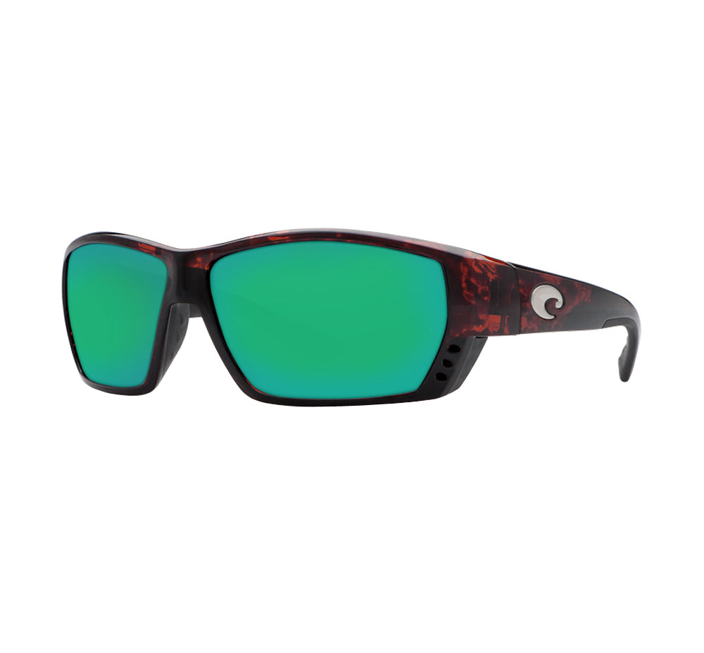 Costa Del Mar Tuna Alley Sunglasses Tortoise Green Mirror 580P