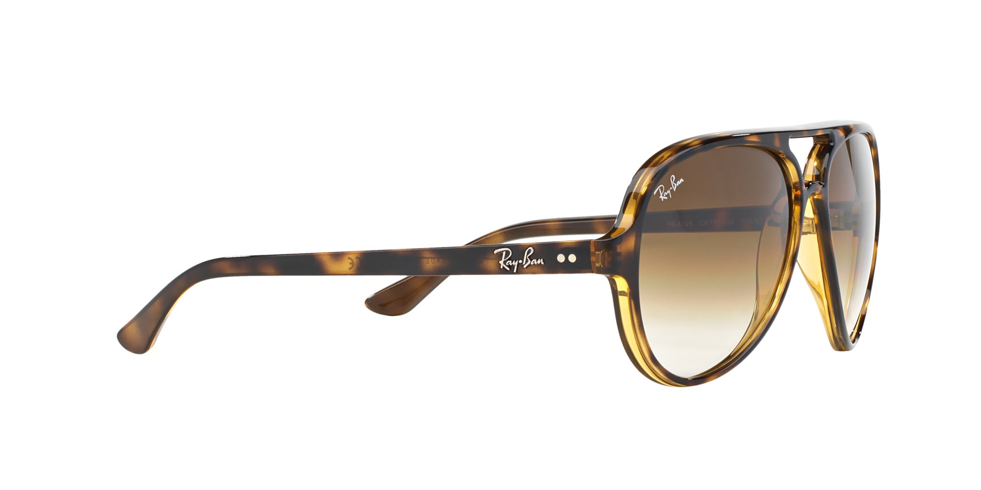 Ray Ban Cats 5000 Light Havana Crystal Brown Oversized
