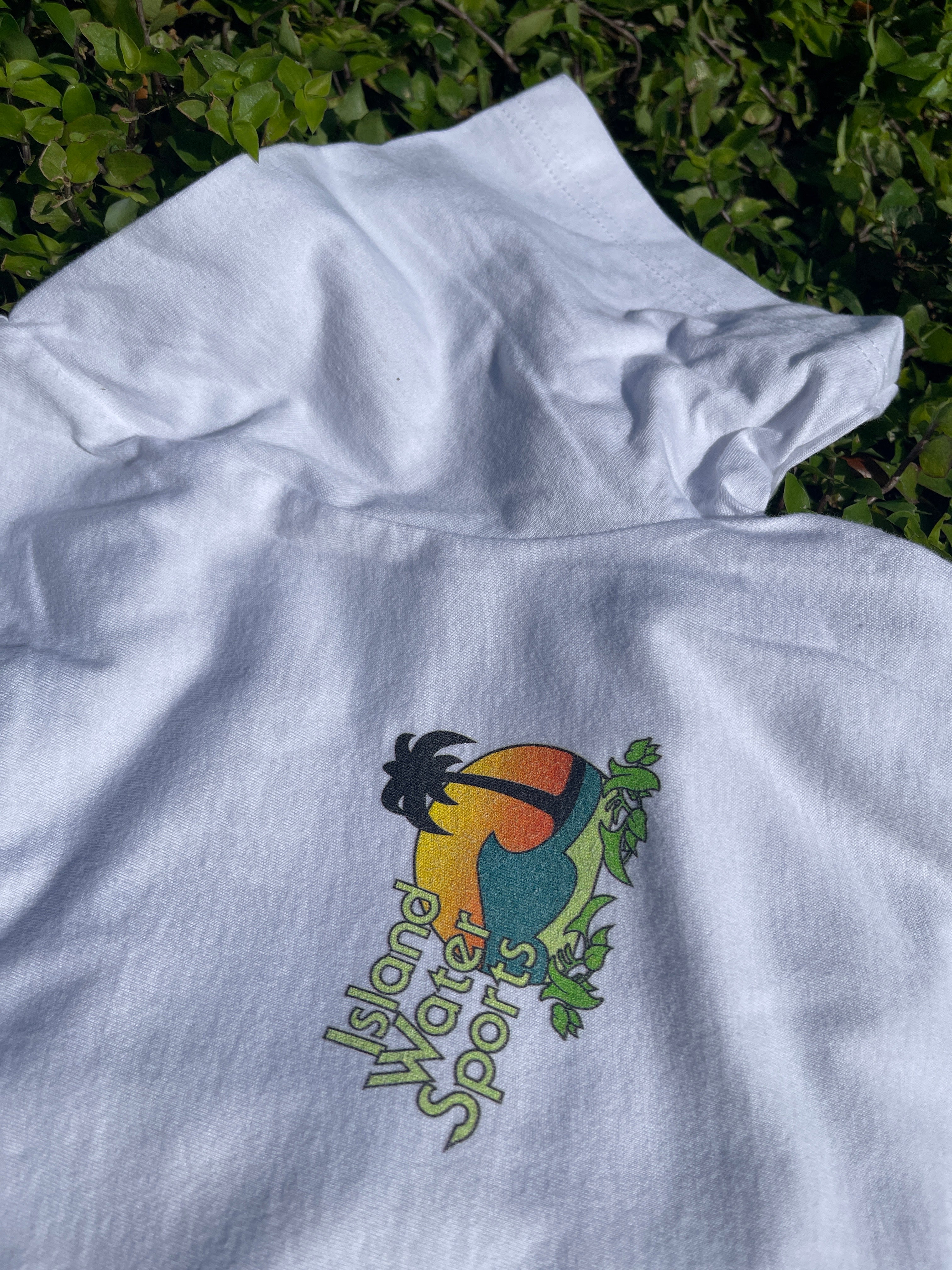 Island Water Sports Old School Logo S/S Tee White XXL