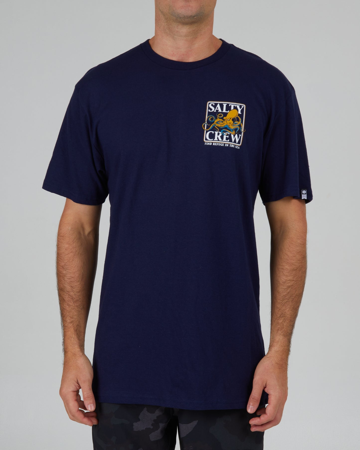 Salty Crew Ink Slinger SS Tee Navy M