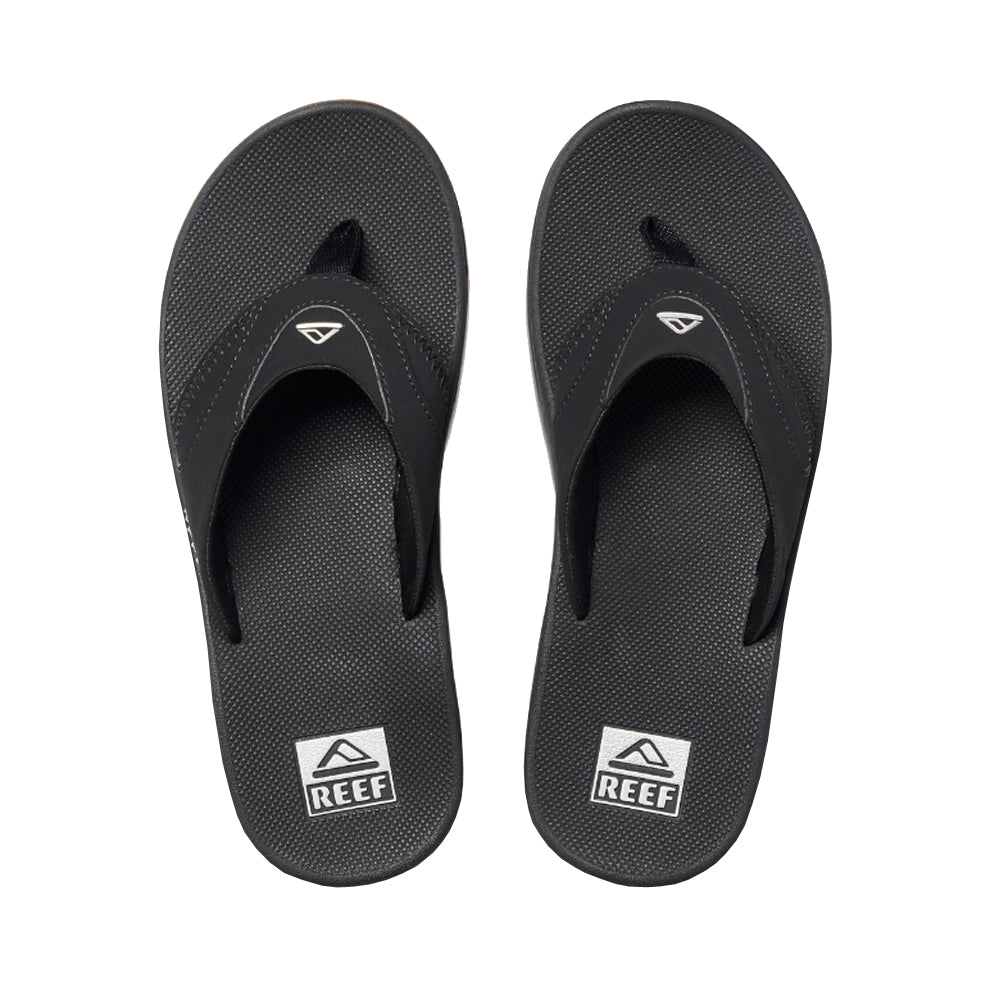 Reef Fanning Mens Sandal Black-Silver 7