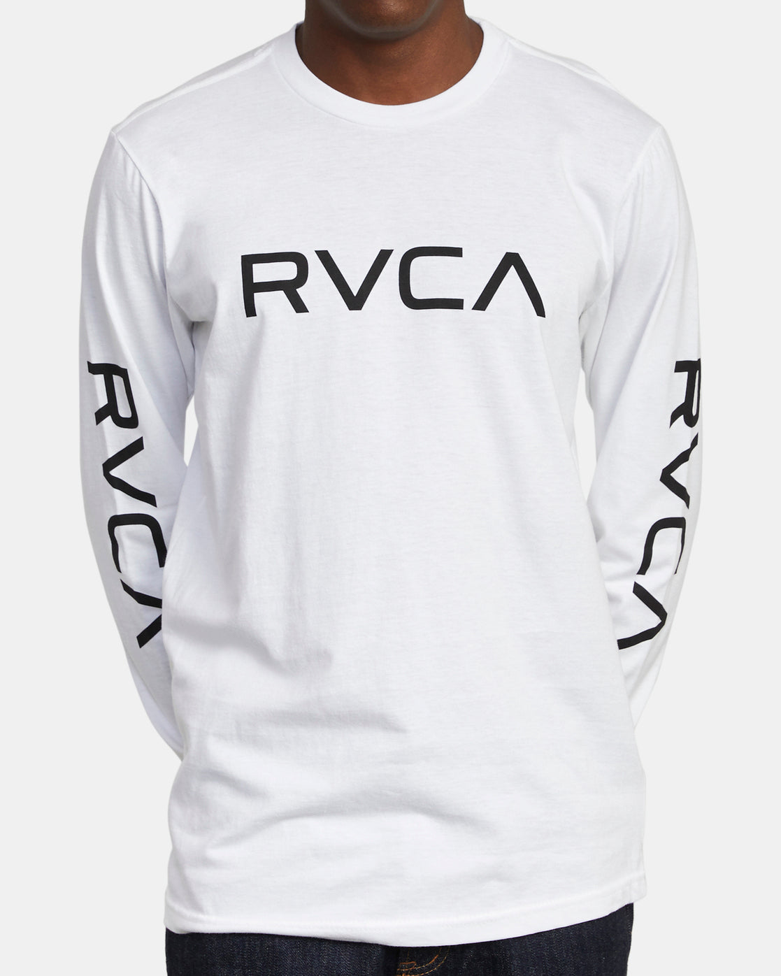 RVCA Big RVCA LS Tee WHB XXL