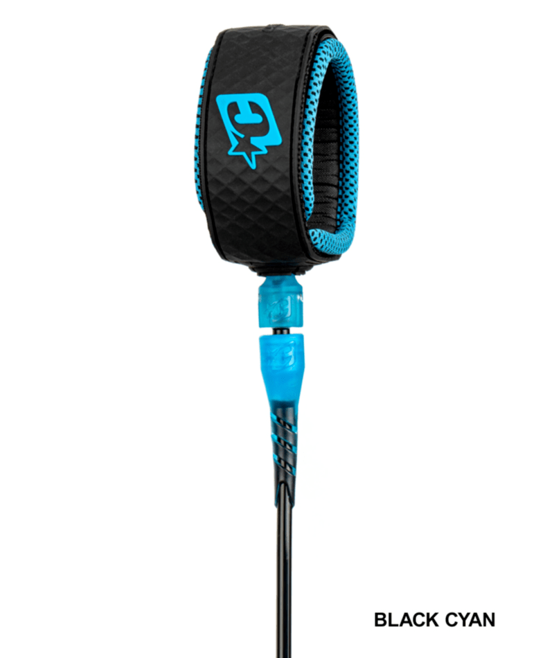 Creatures of Leisure Reliance Comp Leash Black-Cyan 6ft0in