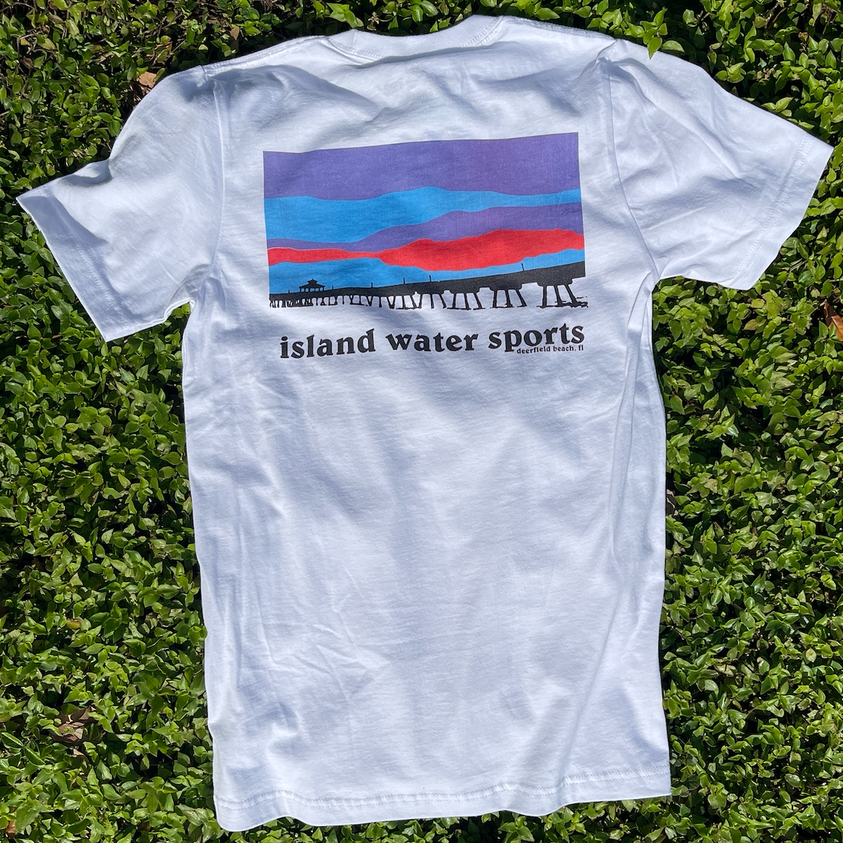 Island Water Sports Pier-6 S/S Tee White XXXL