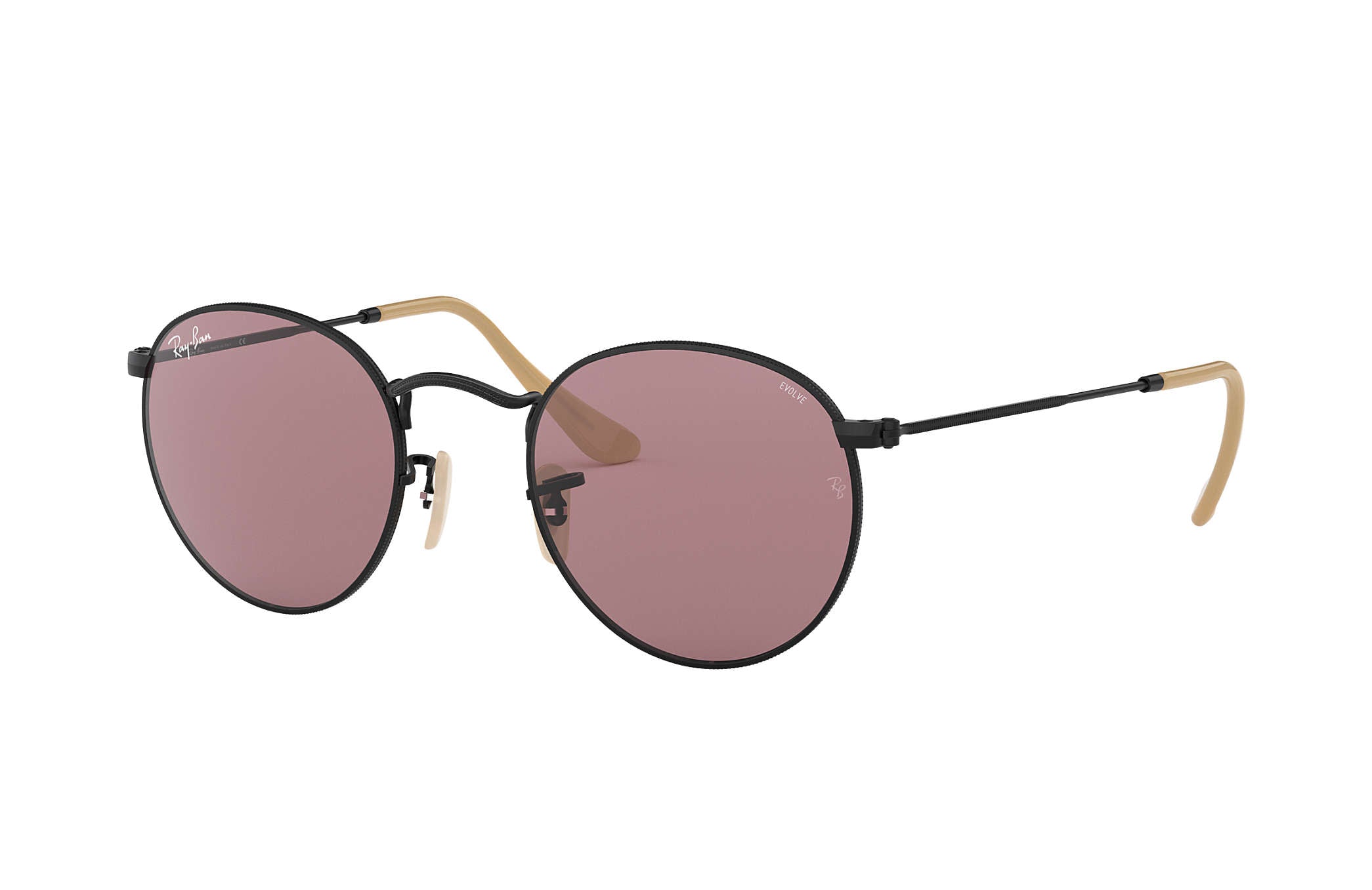Ray Ban Round Metal Sunglasses