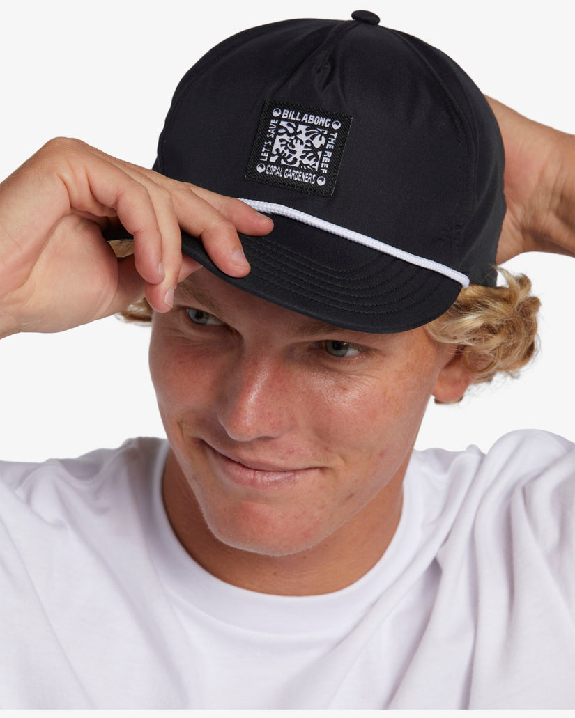 Billabong Coral Gardeners Hat BLK OS