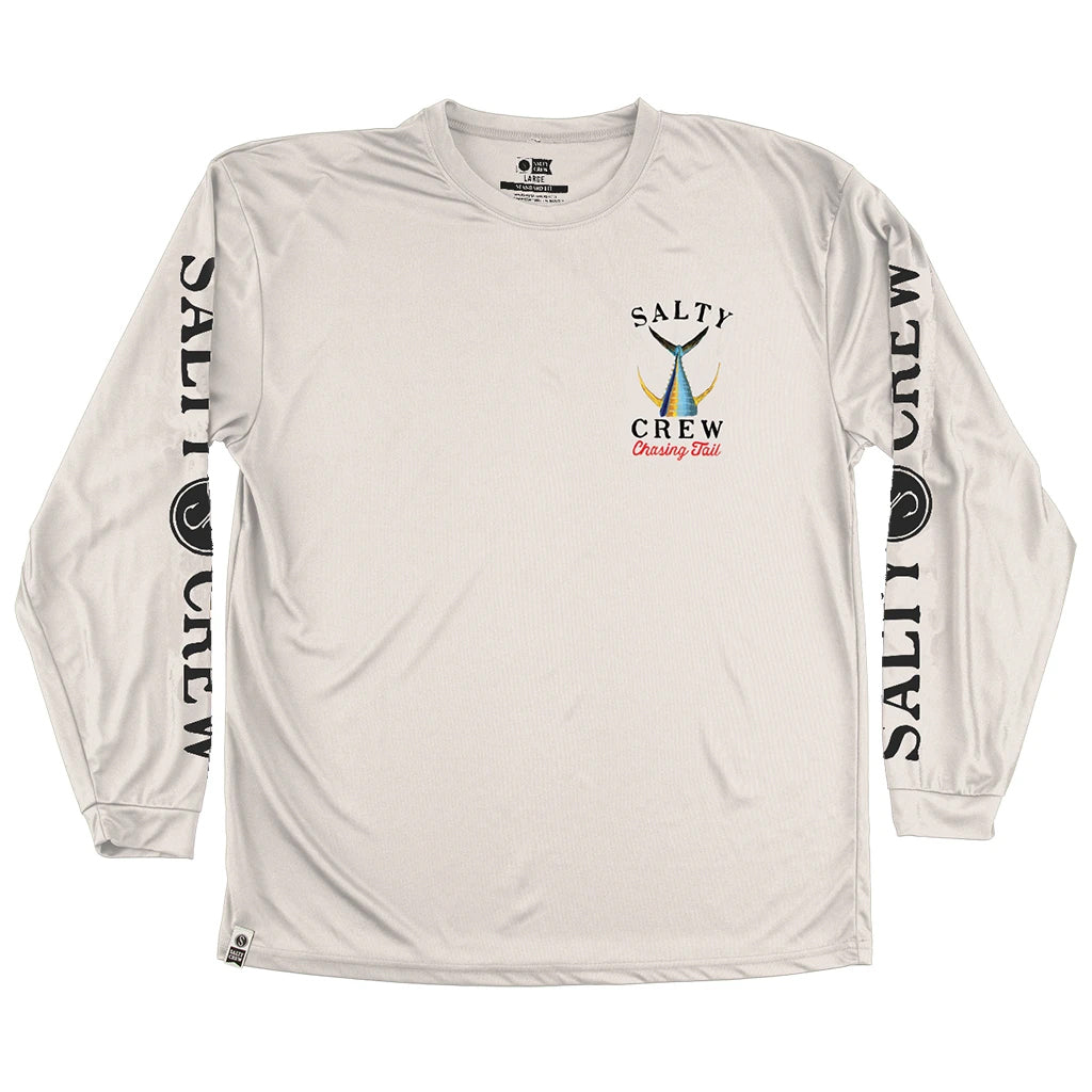 Salty Crew Tailed LS Tech Tee White L