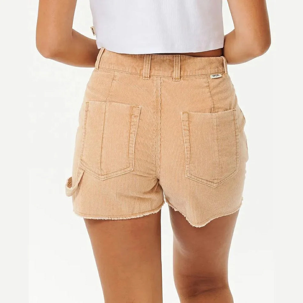 Rip Curl Pacific Dreams Cord Short 0009-BROWN S