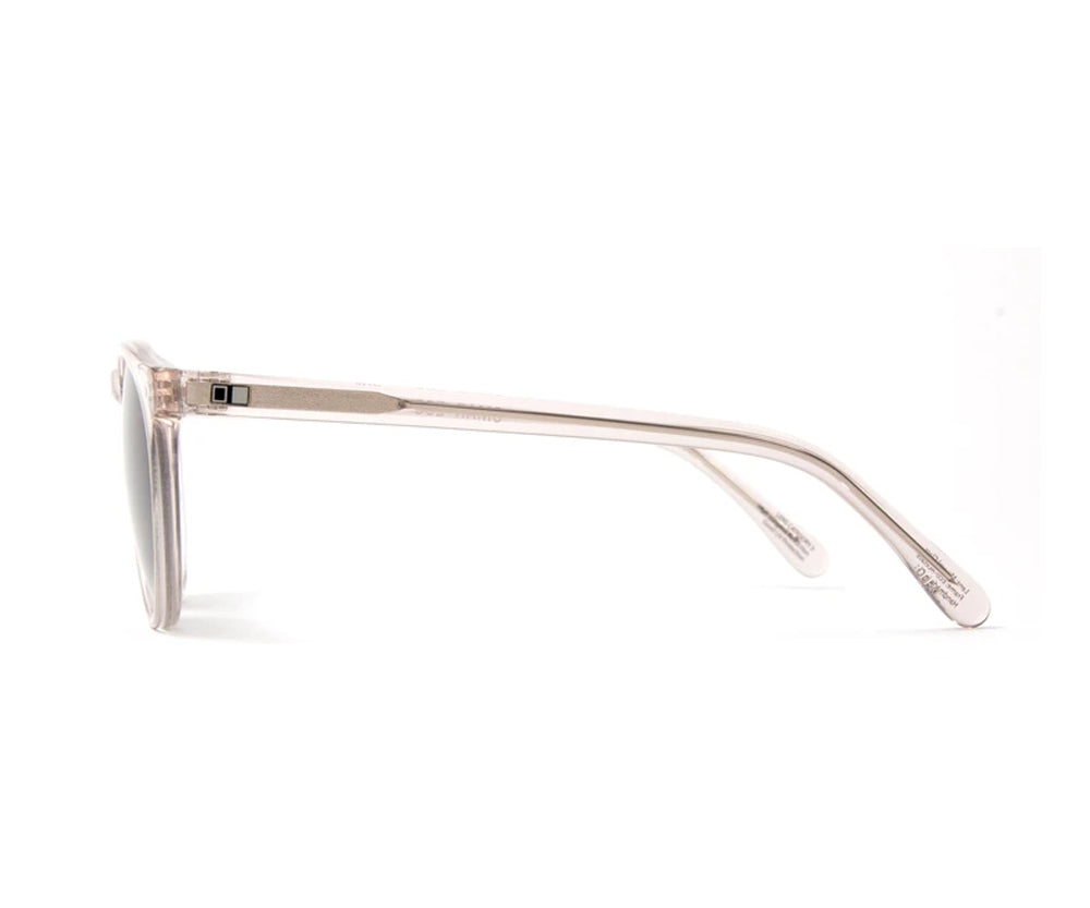 Otis Omar Eco Acetate Polarized Sunglasses Clear SmokeyBluePolar Round