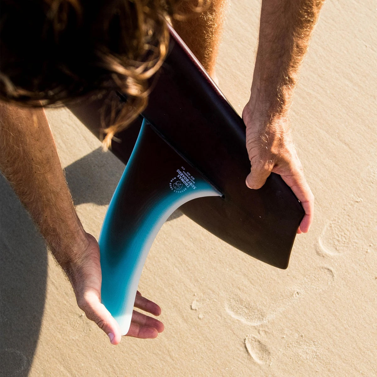 FCS 2 Thomas Longboard Fin Bloom 9.75in