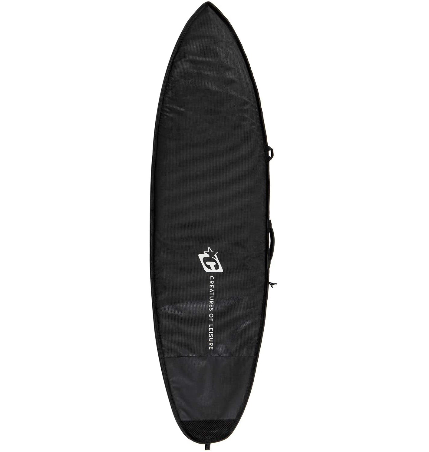 Creatures of Leisure Day Use DT2.0 Shortboard Boardbag Black-Silver 6ft3in