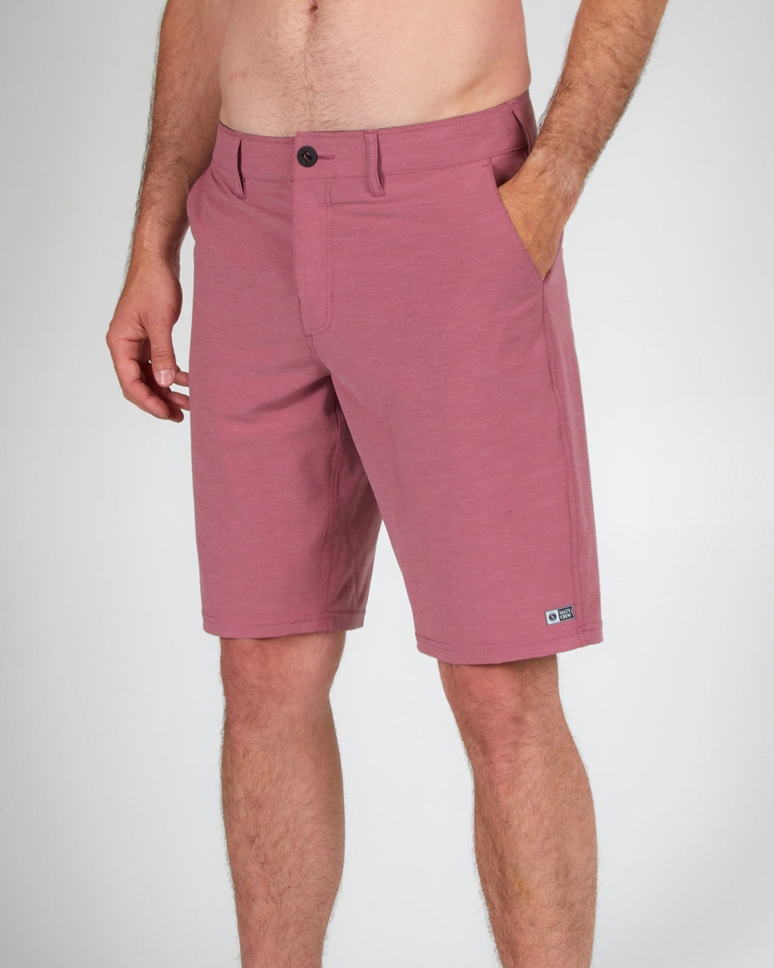 SALTY CREW DRIFTER 21 HYBRID WALKSHORT Plum 33