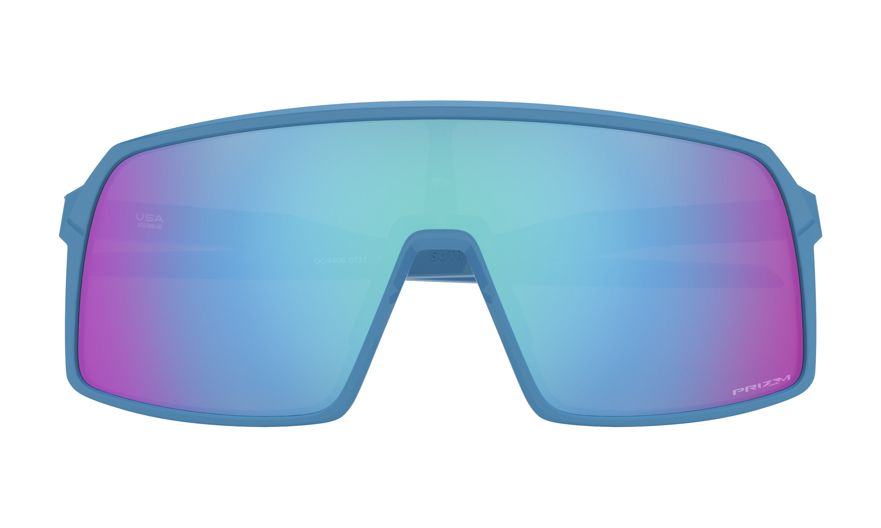 Oakley Sutro Sunglasses Sky Prizm Sapphire Oversized