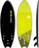 Storm Blade Swallow Tail Surfboard Black 5ft6in