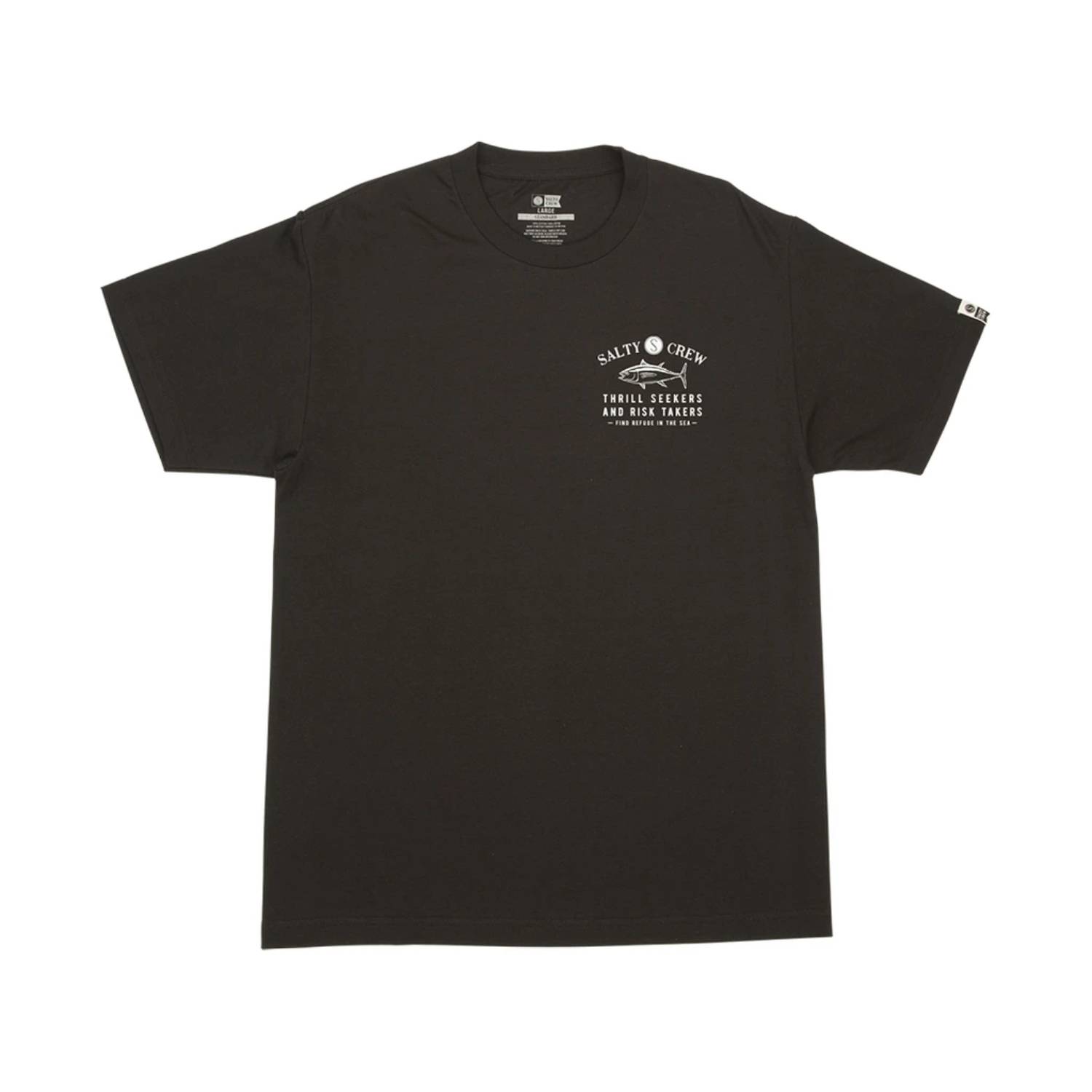 Salty Crew Fishmonger Standard SS Tee Black L