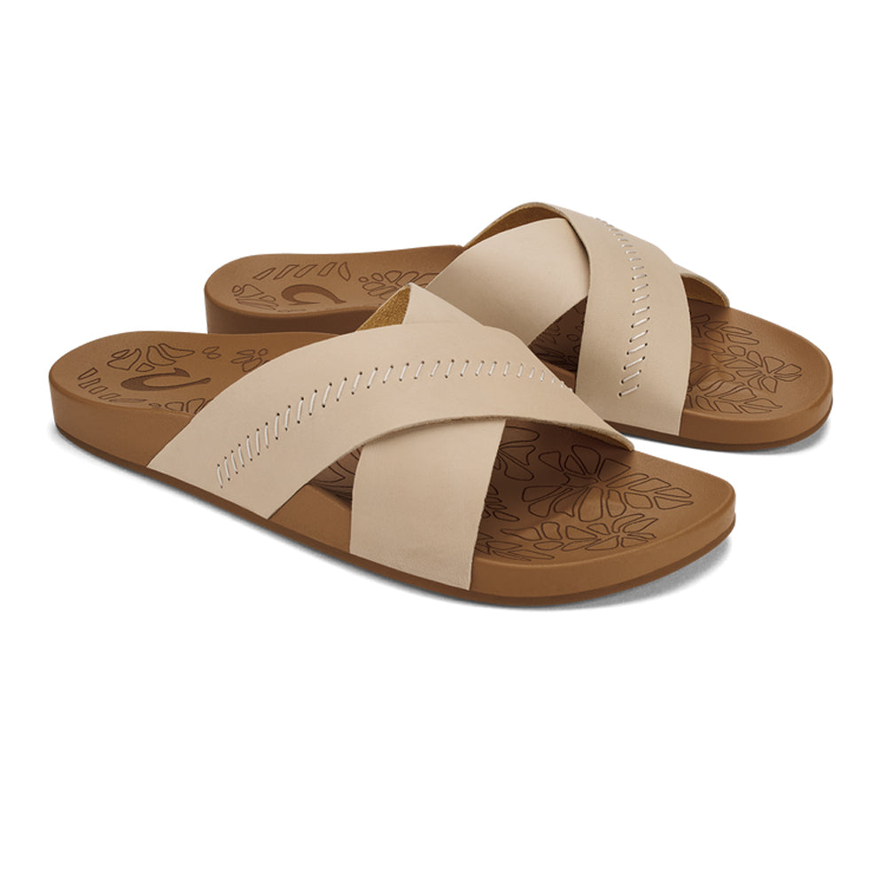 Olukai Kipe a Olu Womens Sandal 6A34-Puka-Tan 7