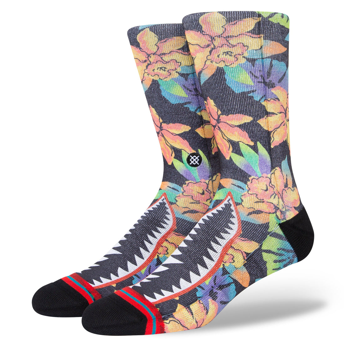 Stance Bomin Crew Socks BLK L