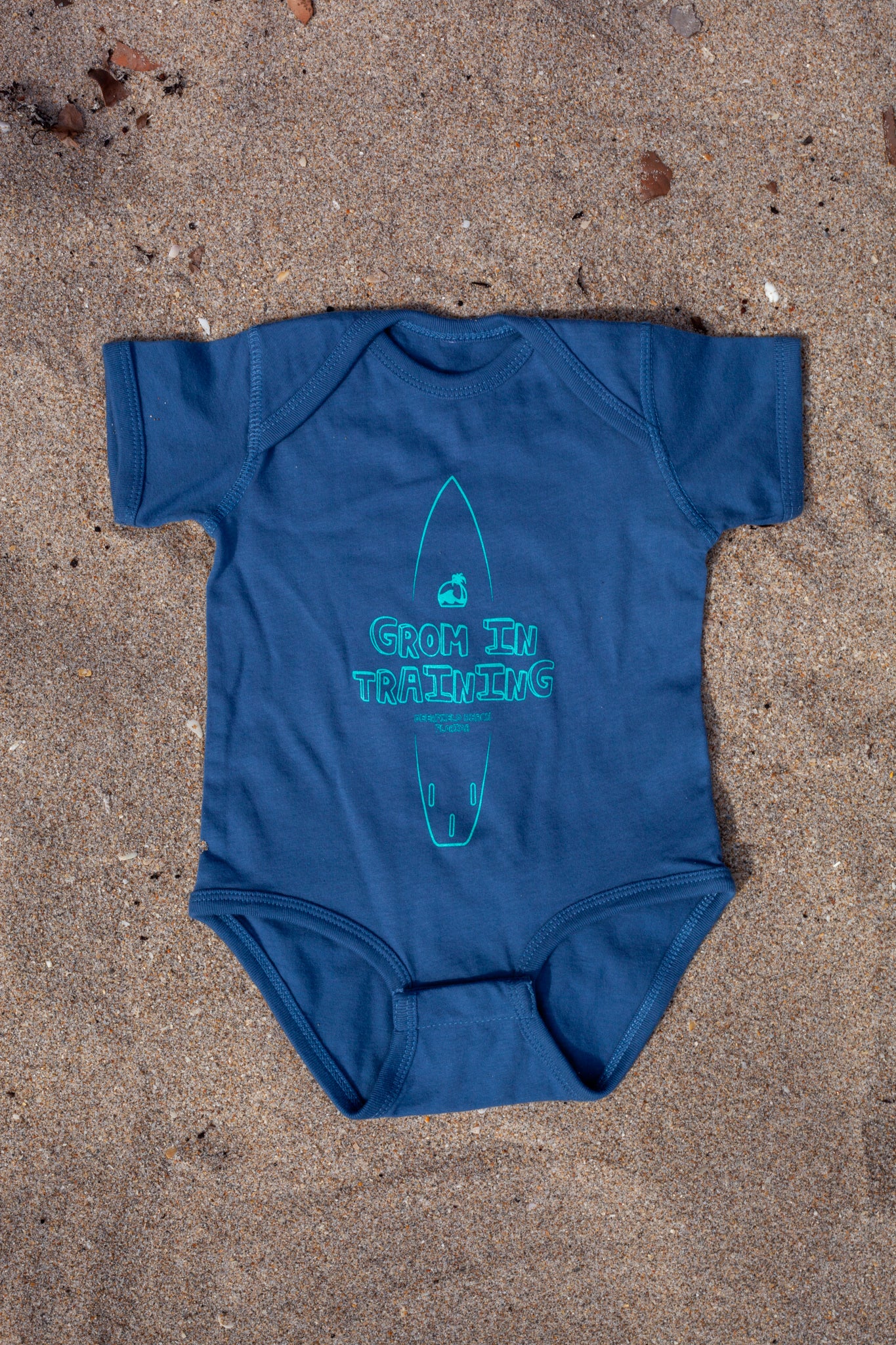 Island Water Sports Script DFB Baby Onesie