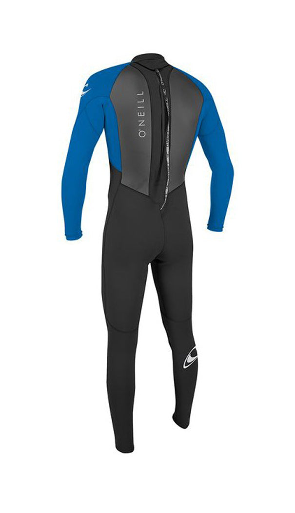 O Neill Reactor-2 2mm Back Zip Youth Fullsuit EJ7-Black-Ocean 16