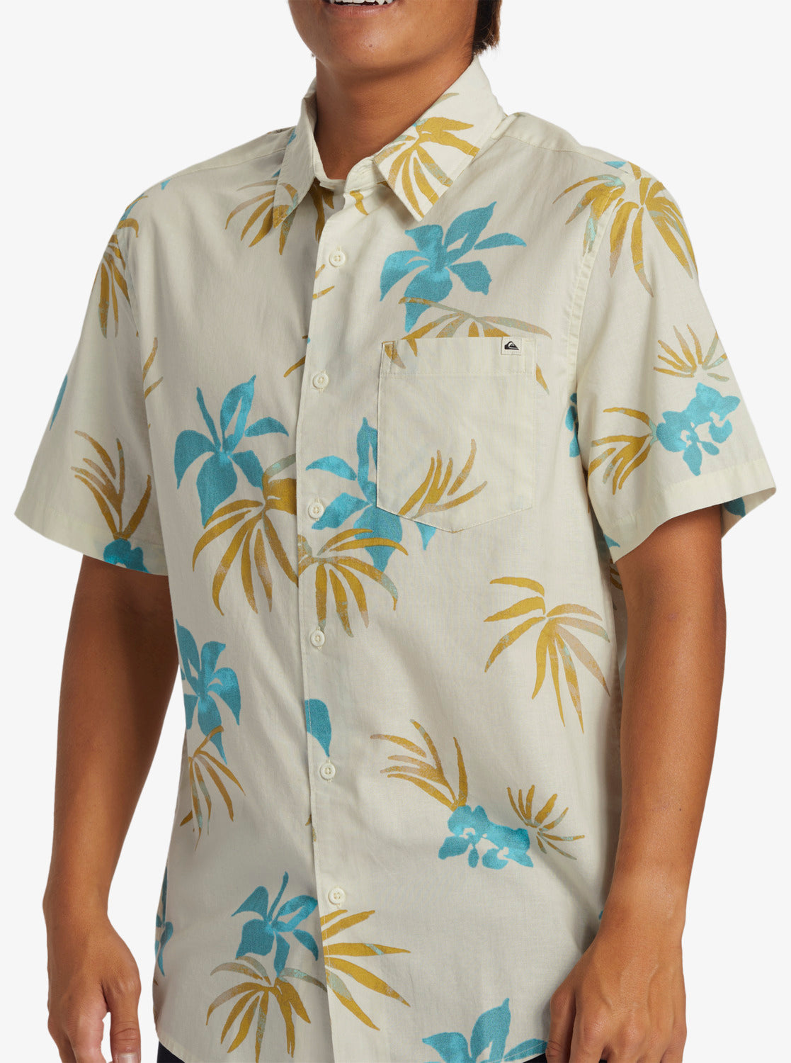 Quiksilver Apero Organic SS Woven WBK6 S