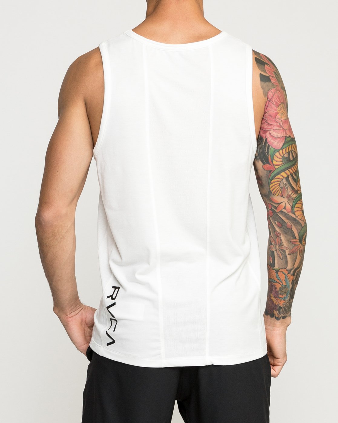 RVCA Sport Vent SL Tank WHT-White L