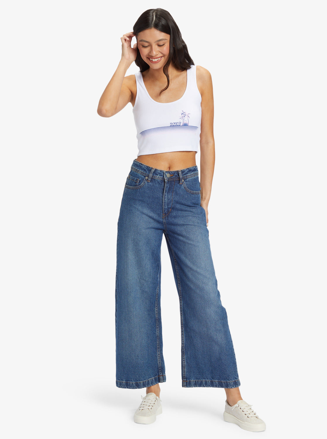 Roxy Sunset Strip SS Tee WBB0 L