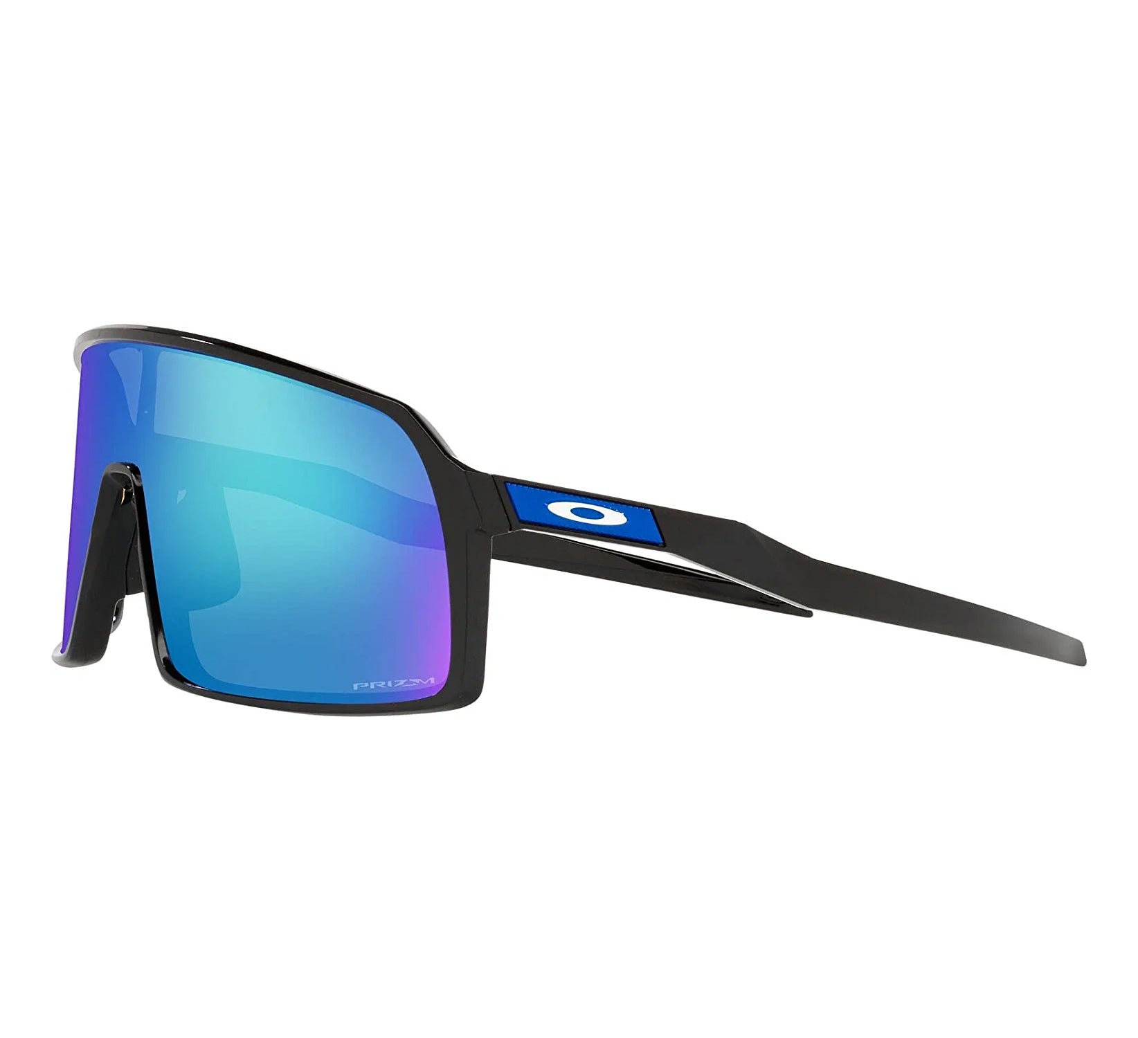 Oakley Sutro Sunglasses PolishedBlack Prizm Sapphire Oversized