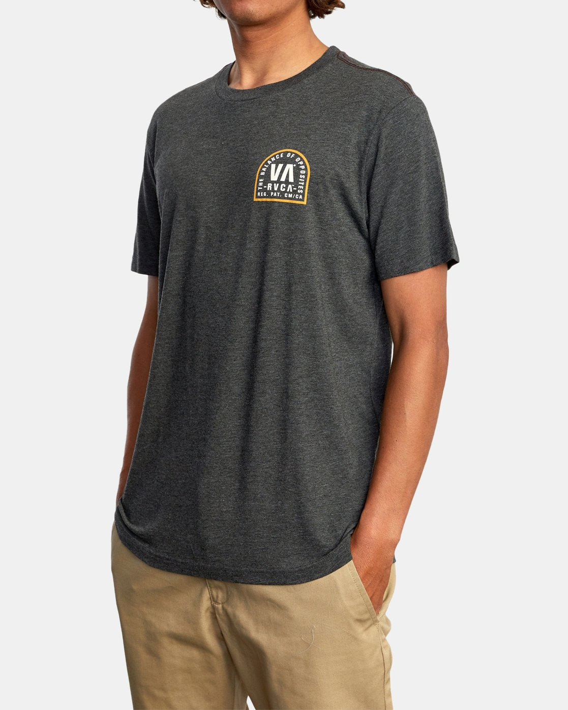 RVCA Tomb Seal Tee BLK2 XL