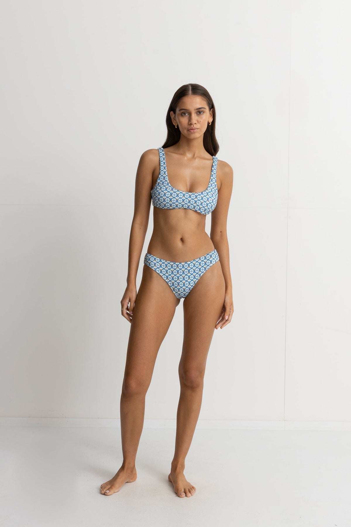 Rhythm Atoll Crop Top WHT L