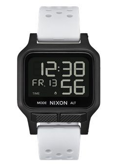 Nixon The Heat Watch 005-Black-White