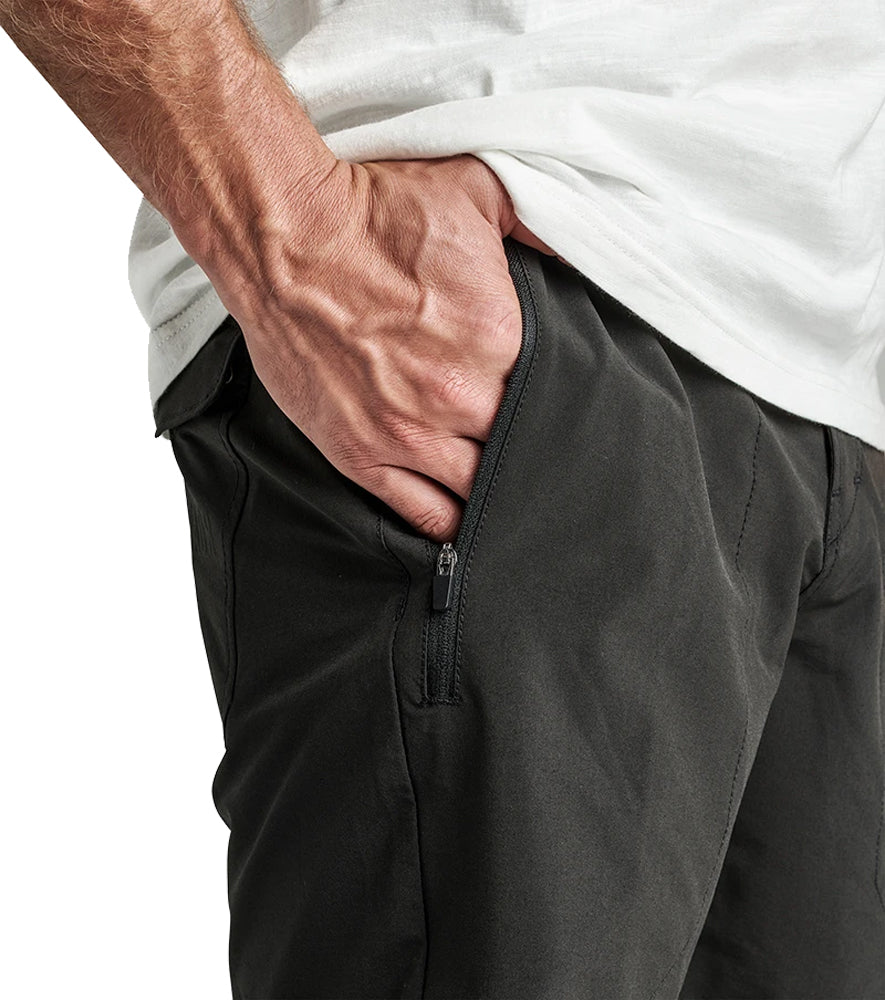 Roark Layover Trail Packable Short BLK 28