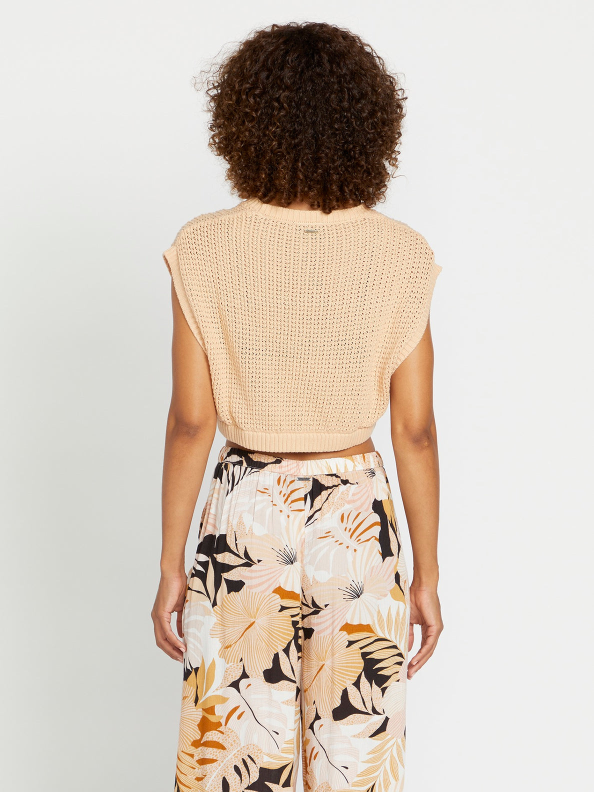 VOLCOM PORT DE LA STONE TOP ALD-ALMOND S