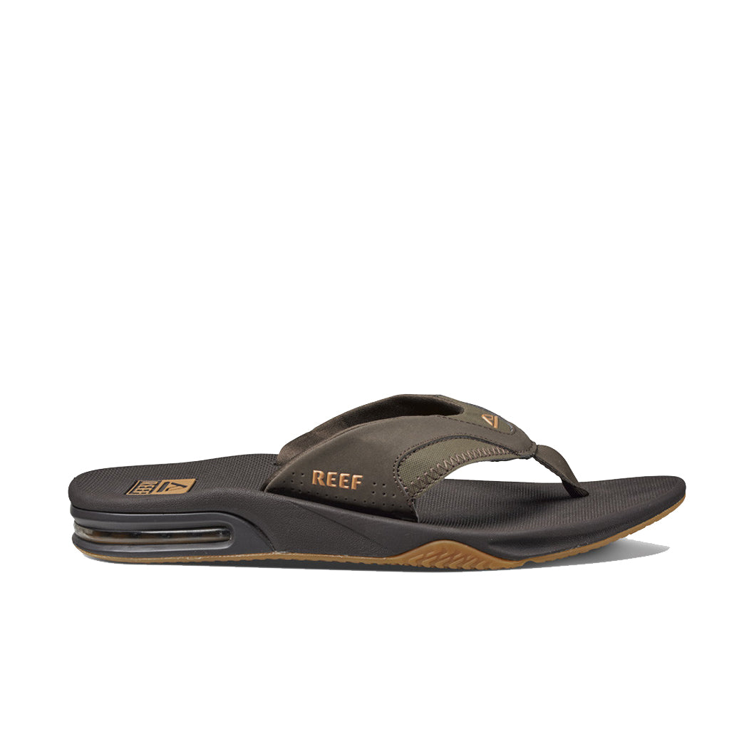Reef Fanning Mens Sandal Brown-Gum 15