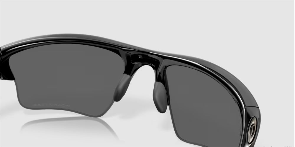 Oakley Half Jacket 2.0 XL Polarized Sunglasses PolishedBlack BlackIriduim Poly