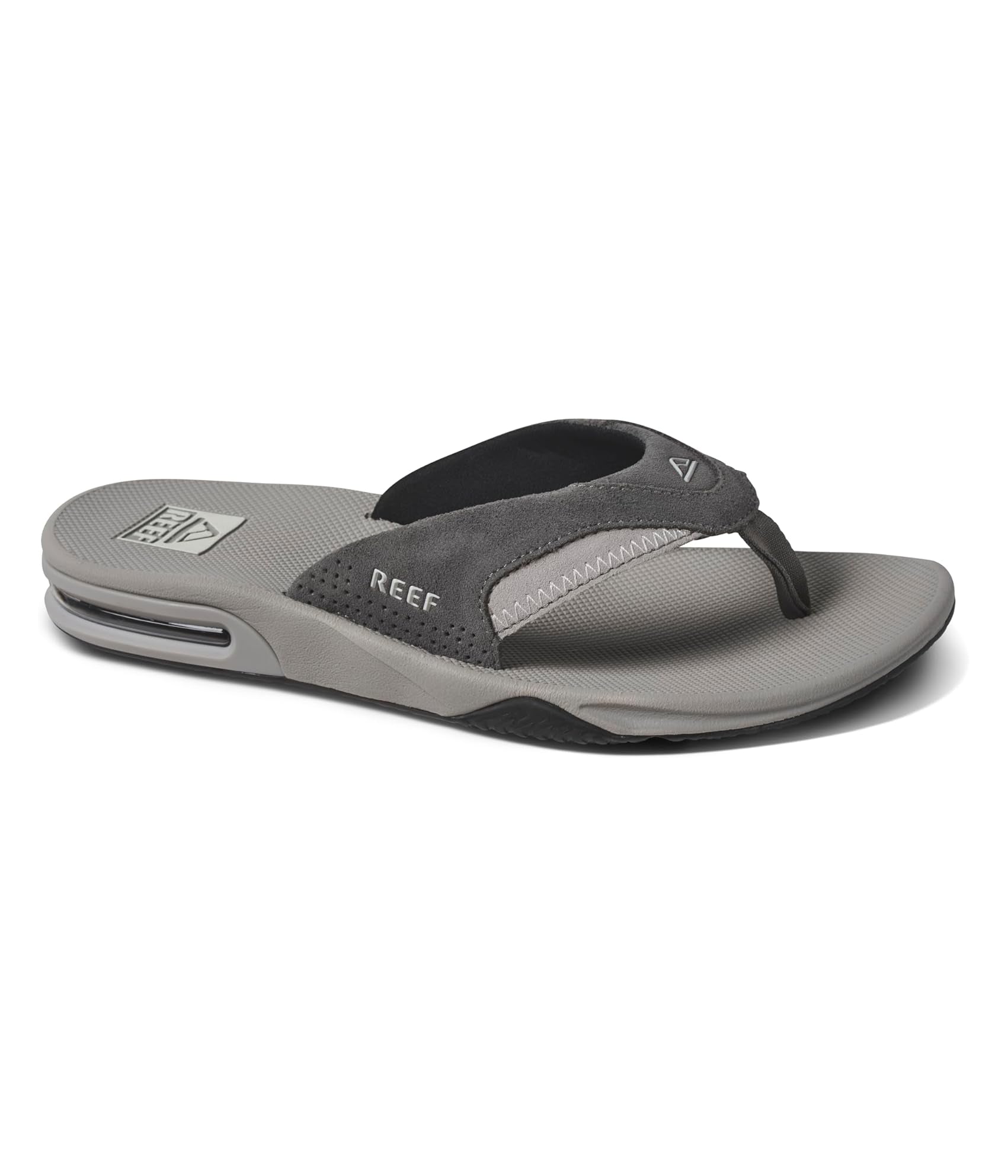 Reef Fanning Mens Sandal Grey Suede 12
