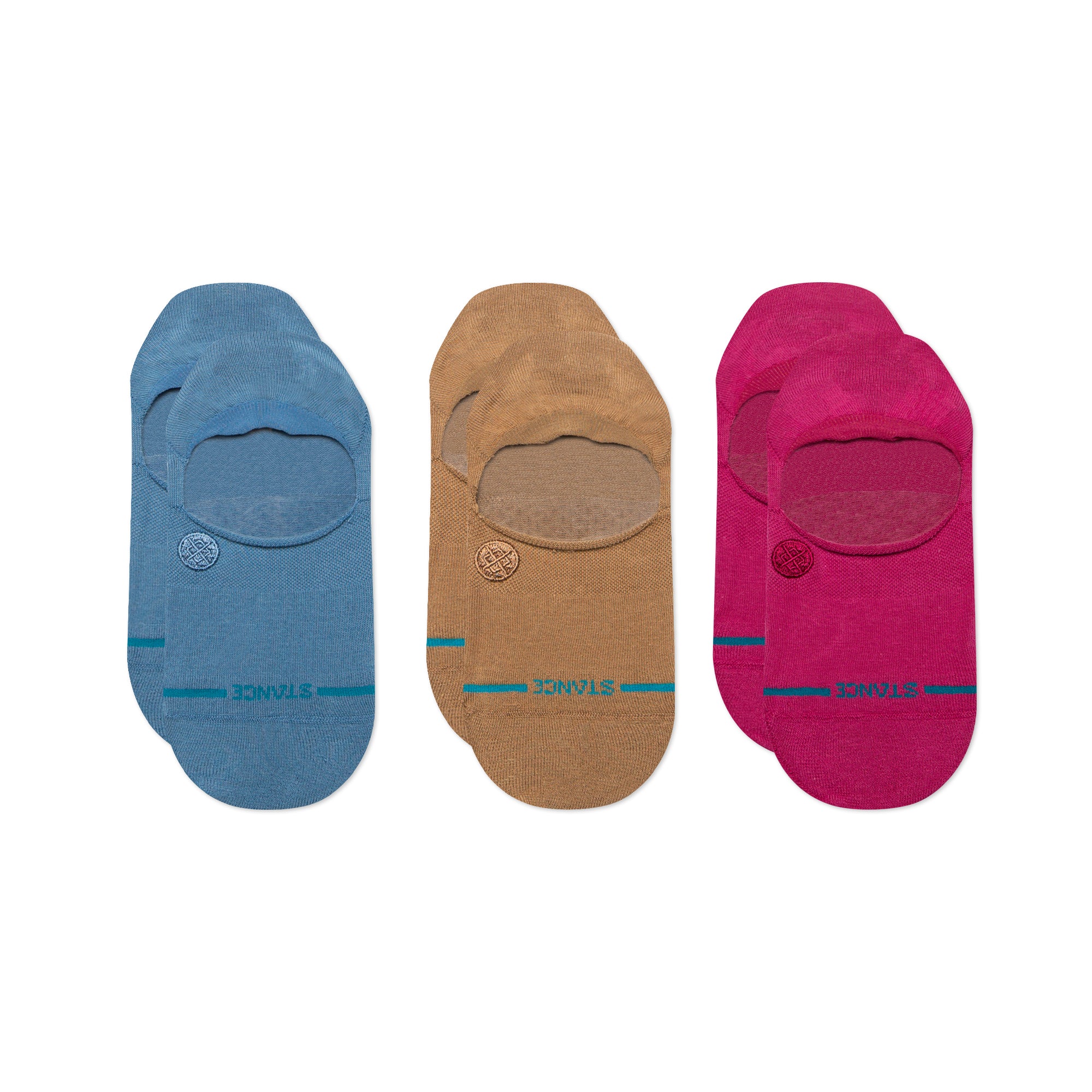 Stance Icon No Show 3 Pack Chive M