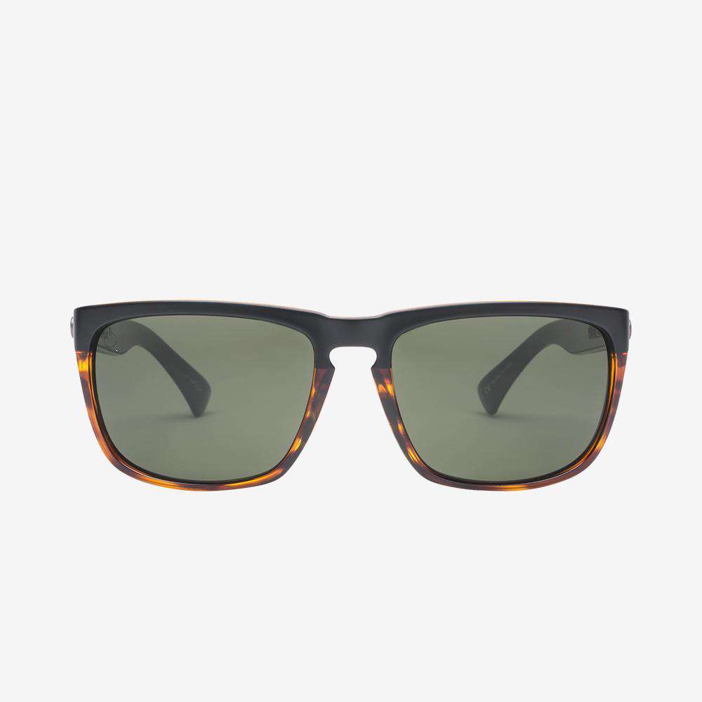 Electric Knoxville Polarized Sunglasses Darkside Tort Ohm-Grey Square