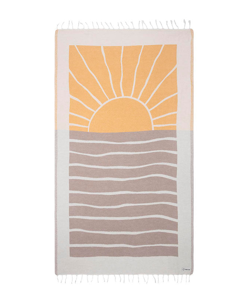 Sand Cloud Turkish Beach Towel Earth Natural Regular