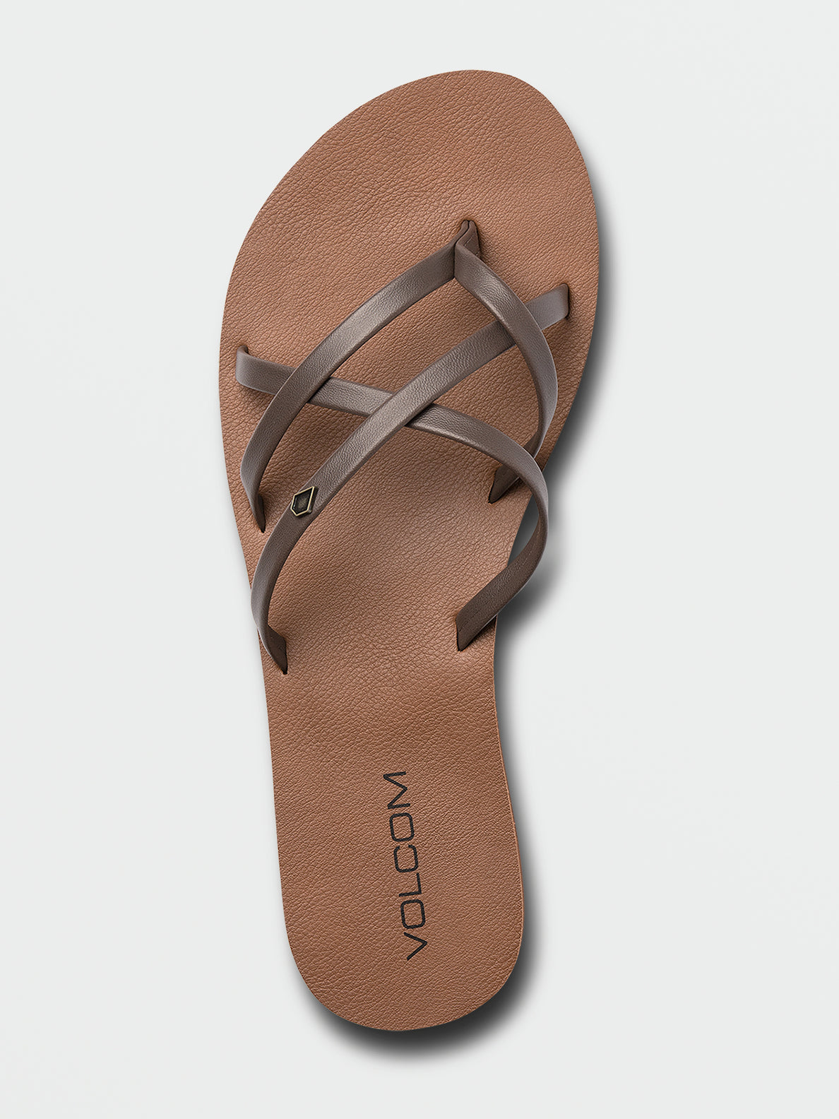Volcom New School 2 Womens Sandal BRN23-Brown 9