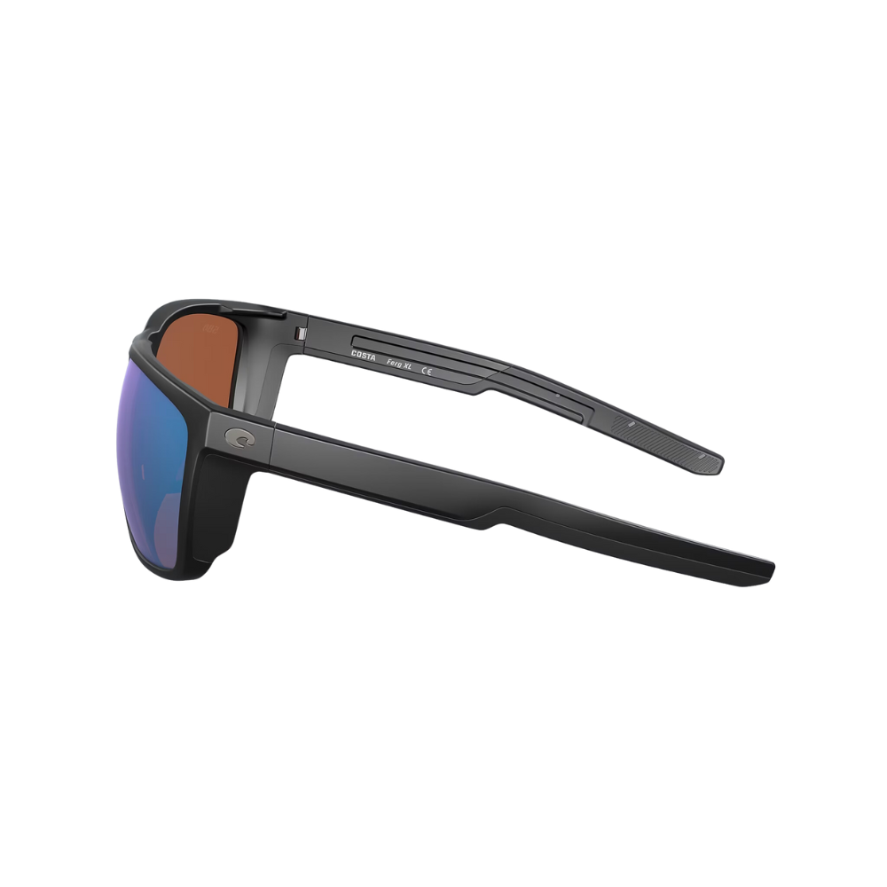 Costa Del Mar Ferg XL Sunglasses MatteBlack GreenMirror 580p