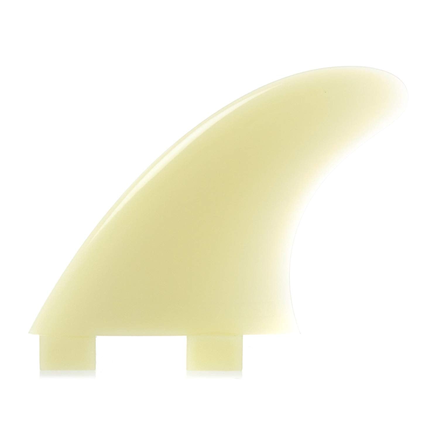 FCS GL Natural Glass Flex Longboard Side Fin Set