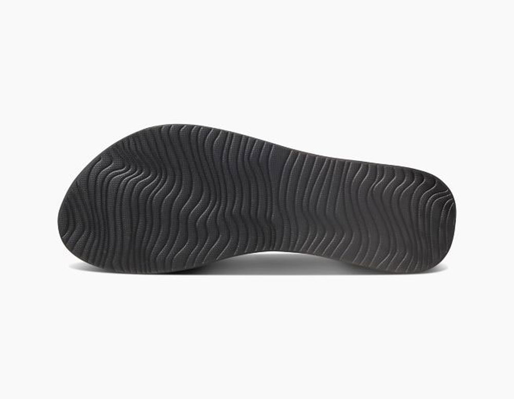 Reef Cushion Slim Womens Sandal Black 6
