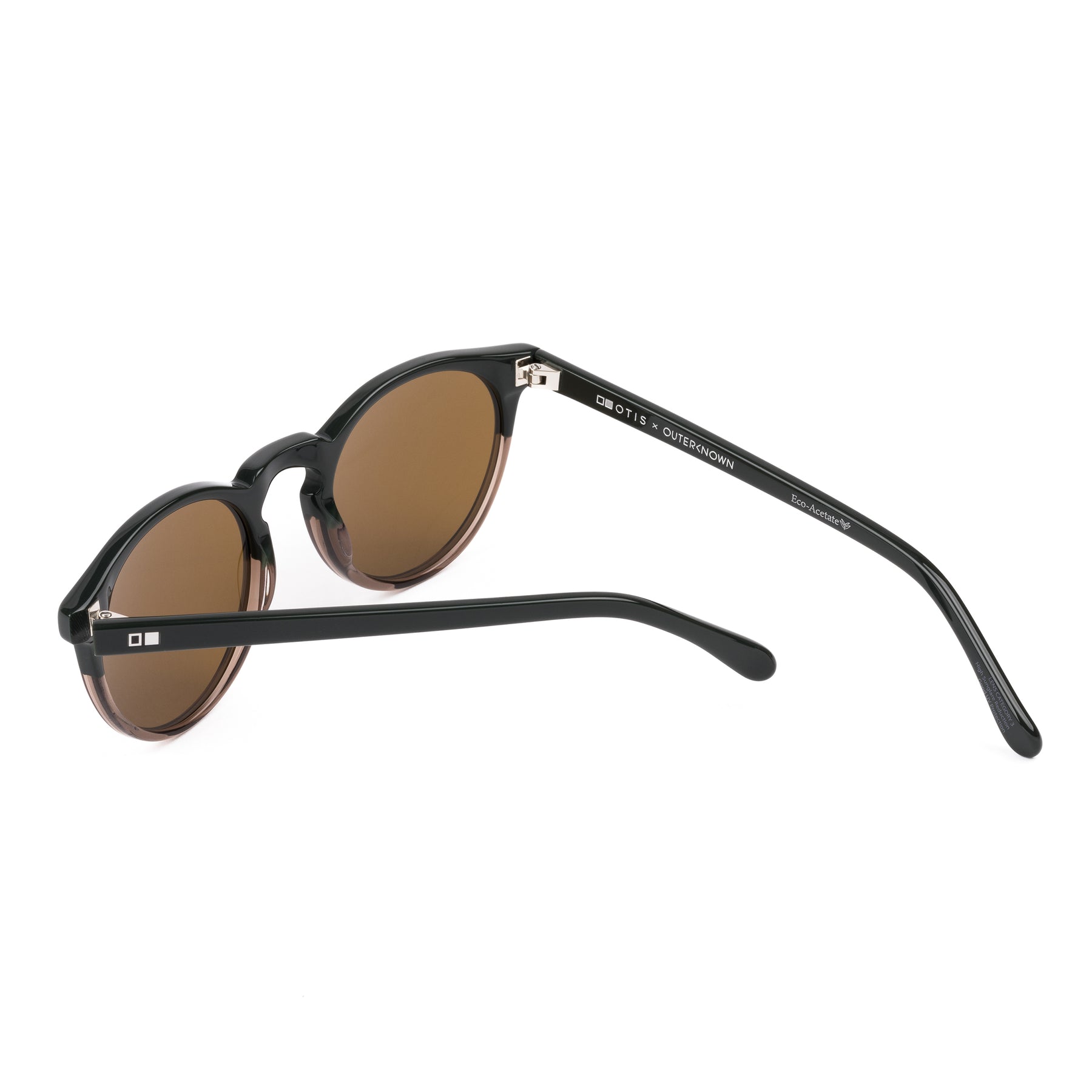 Otis Omar Eco Acetate Polarized Sunglasses ElmDivide BrownPolar Round