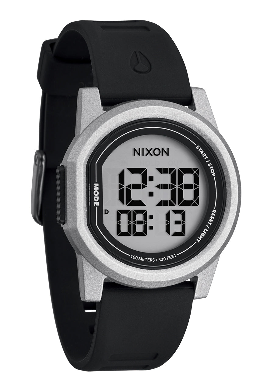 Nixon The Disk Watch 5190-Gunmetal-Black-Positive