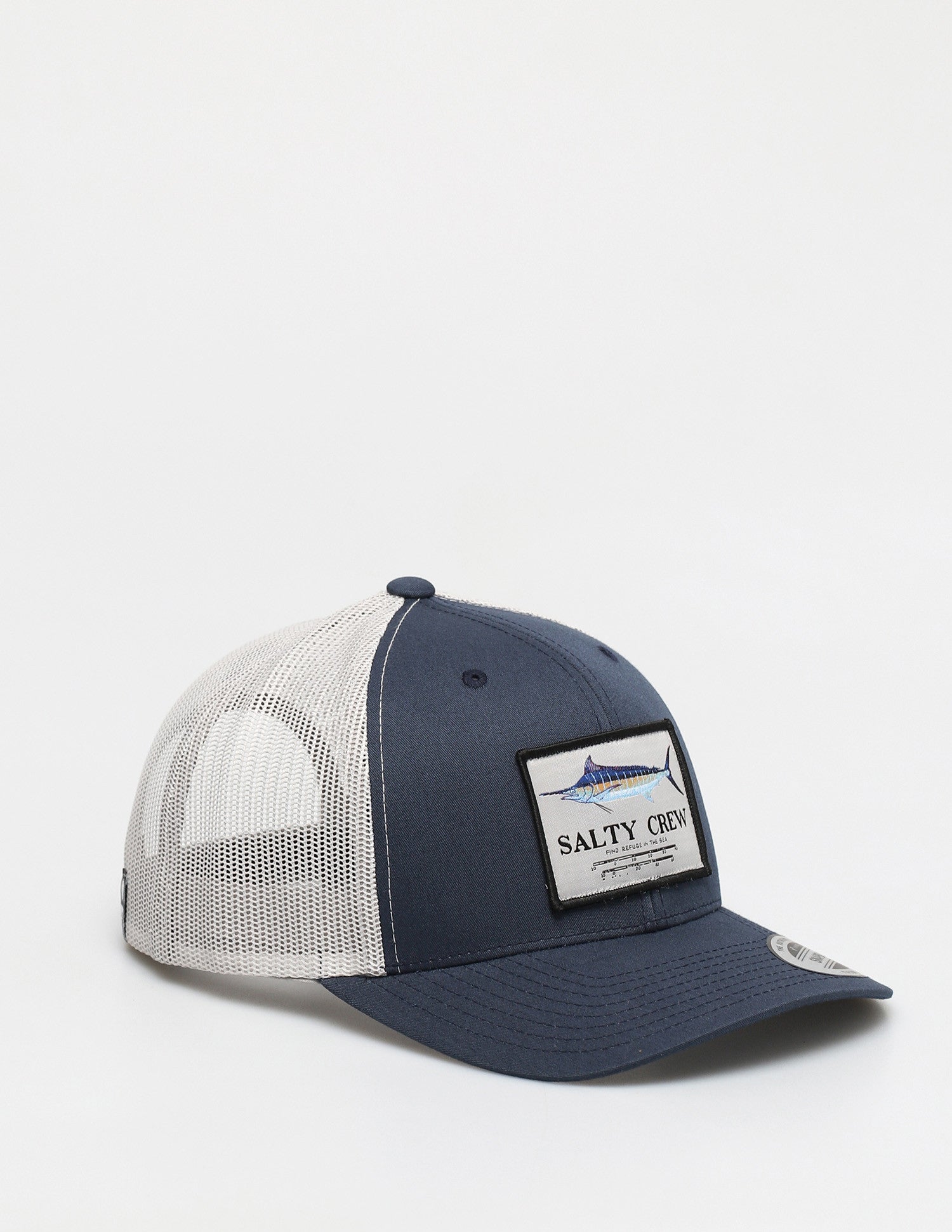 Salty Crew Marlin Mount Trucker Hat Navy/Silver OS