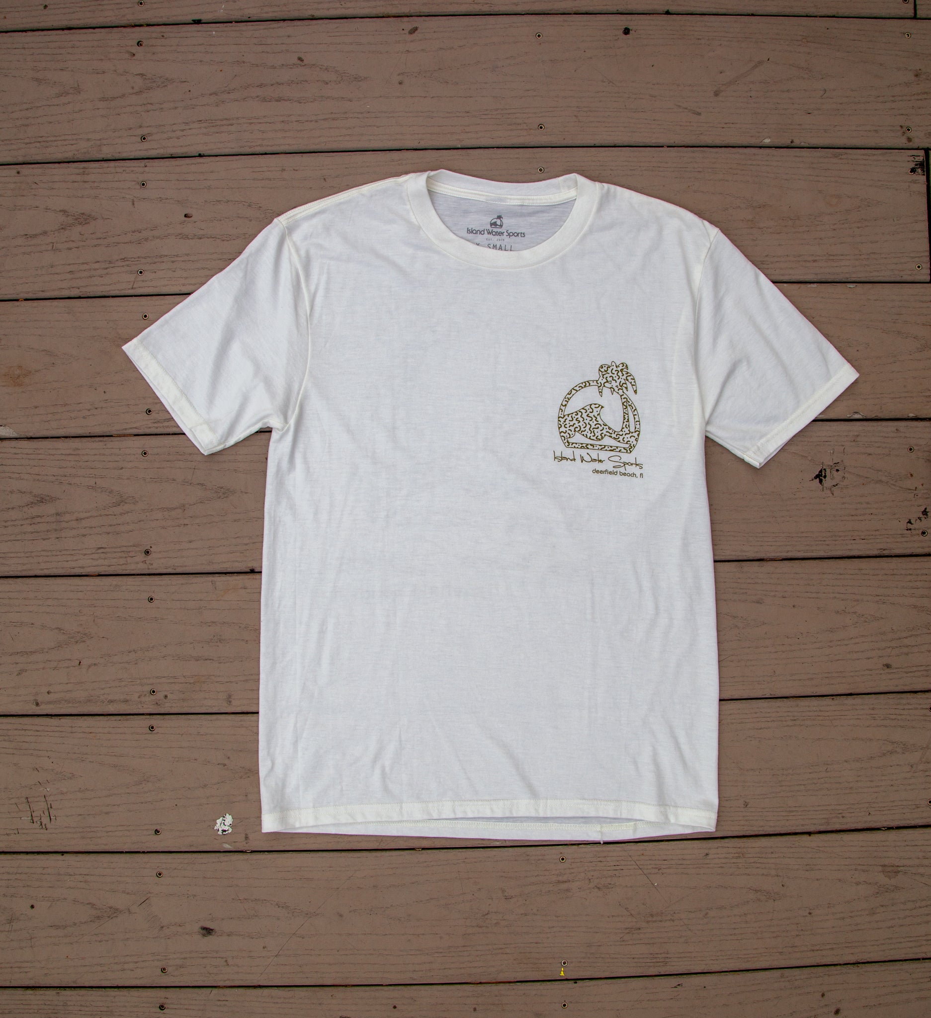 Island Water Sports Groovy Palm Short Sleeve Tee