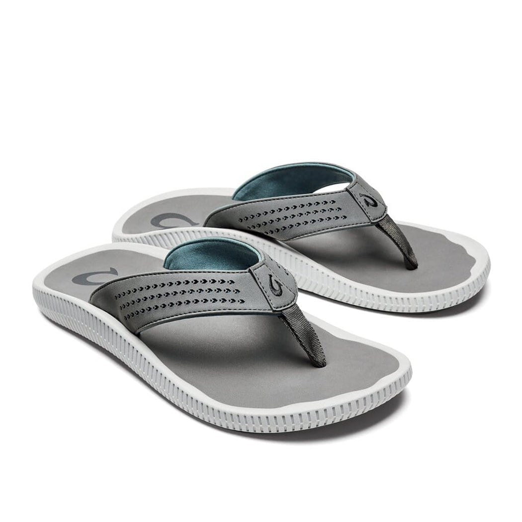 Olukai Ulele Mens Sandal 4Q4Q-Stone-Stone 14