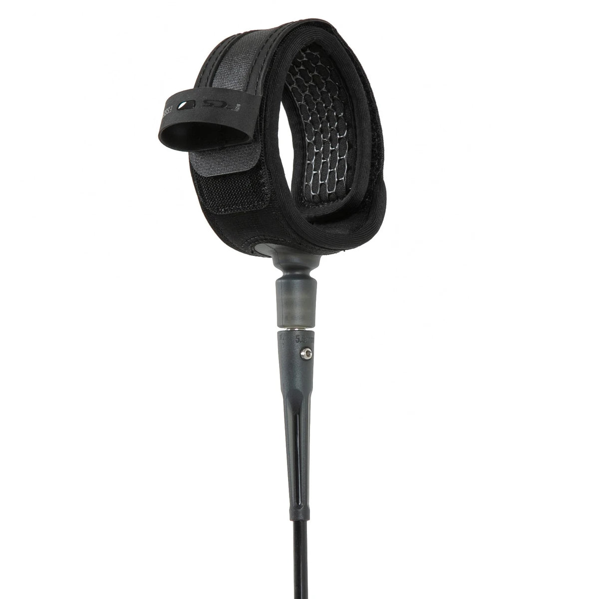 FCS Essential All Round Longboard Leash Black20 9ft0in Calf