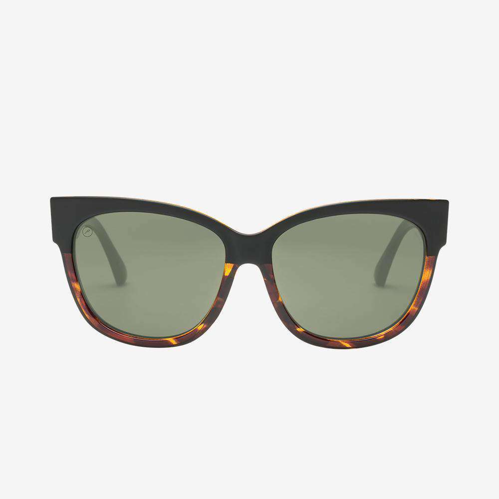 Electric Danger Cat Polarized Sunglasses Darkside Tort Ohm Grey Oversized