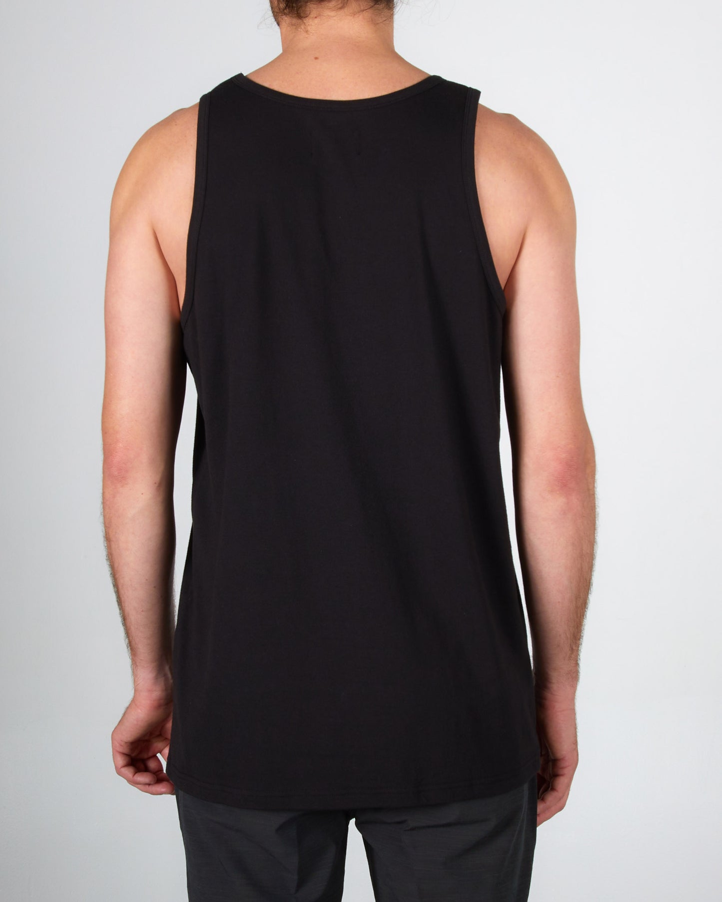 Salty Crew Bare Bones Tank Top Black M